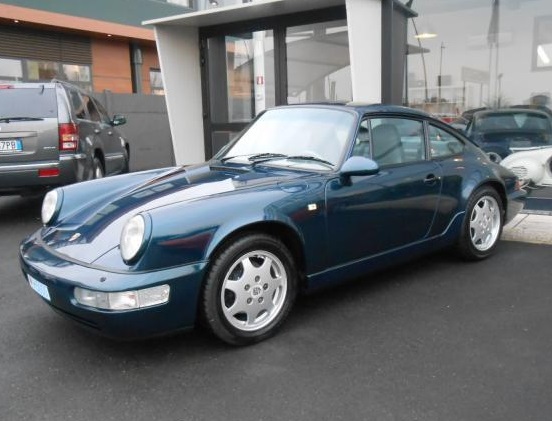 Left hand drive PORSCHE 911 964 CARRERA 2 COUPE